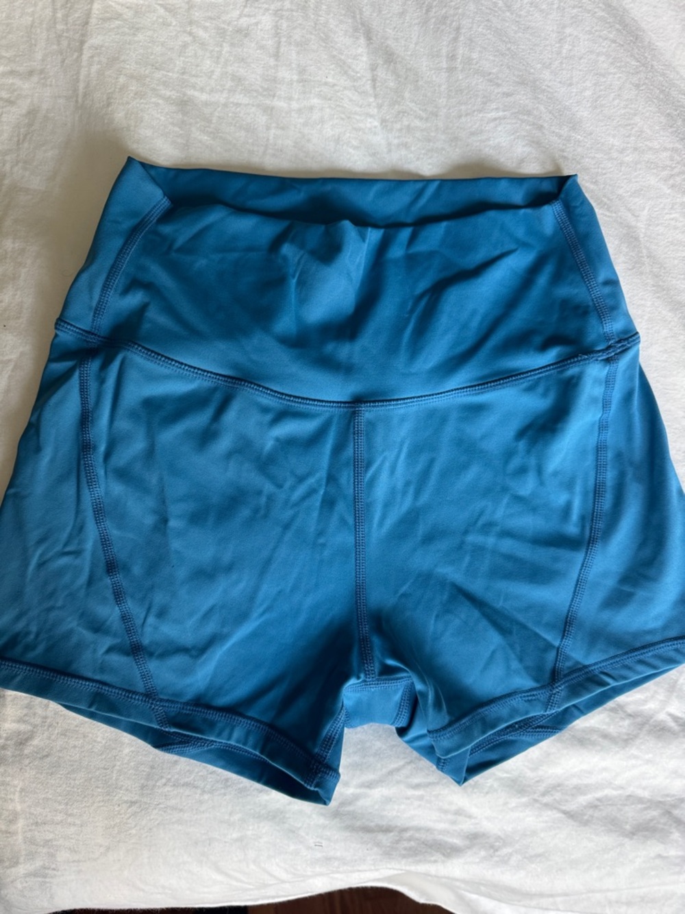 Born Primitive Women's High-Rise Blue Active Shorts